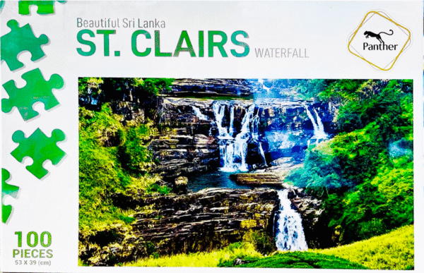 Beautiful Sri Lanka – St. Clairs Waterfall Puzzle
