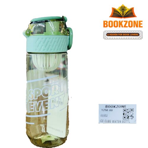 Ice Cube Holding Water Bottle