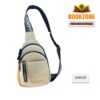 White leather sling bag Korean Style