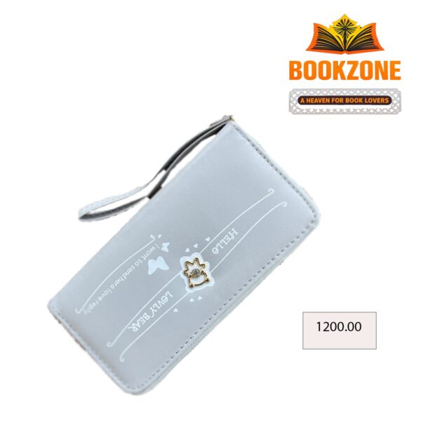 Fancy faux leather wallet. For Ladies