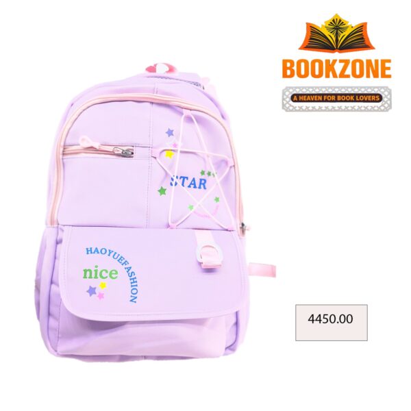 Pink Colour Backpack For Girls